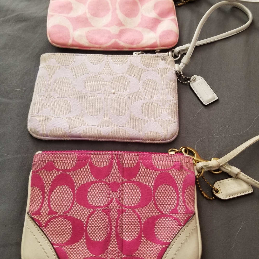 Coach Wristlets